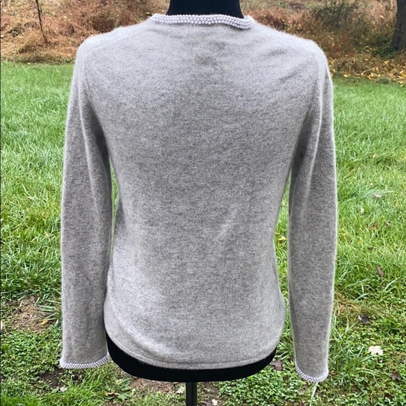 ❤️SOLD❤️ Charter Club Sweater 💯 % Cashmere Sz M - Picture 6 of 9
